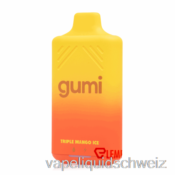 Gumi Bar 8000 Einweg Triple Mango Ice Vape Liquid E-Liquid Schweiz